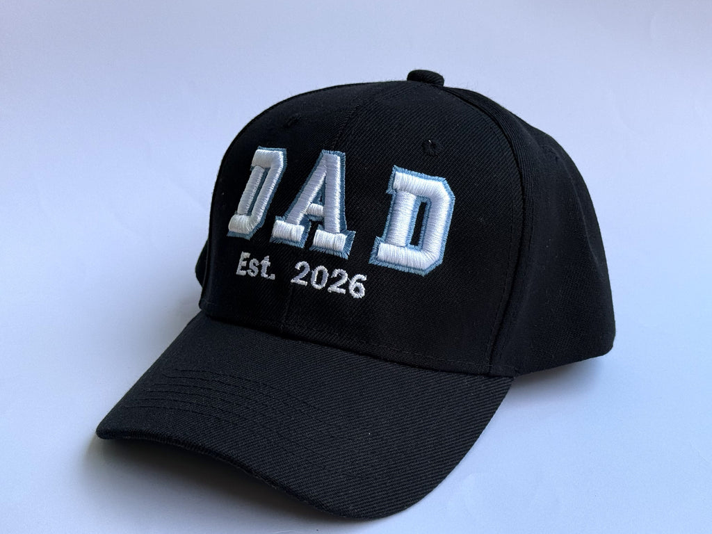 Dad Est. 2026 3D puff Baseball Cap