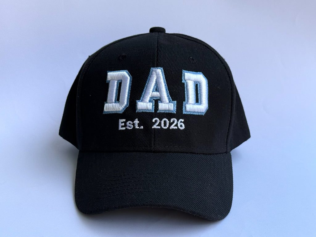 Dad Est. 2026 3D puff Baseball Cap