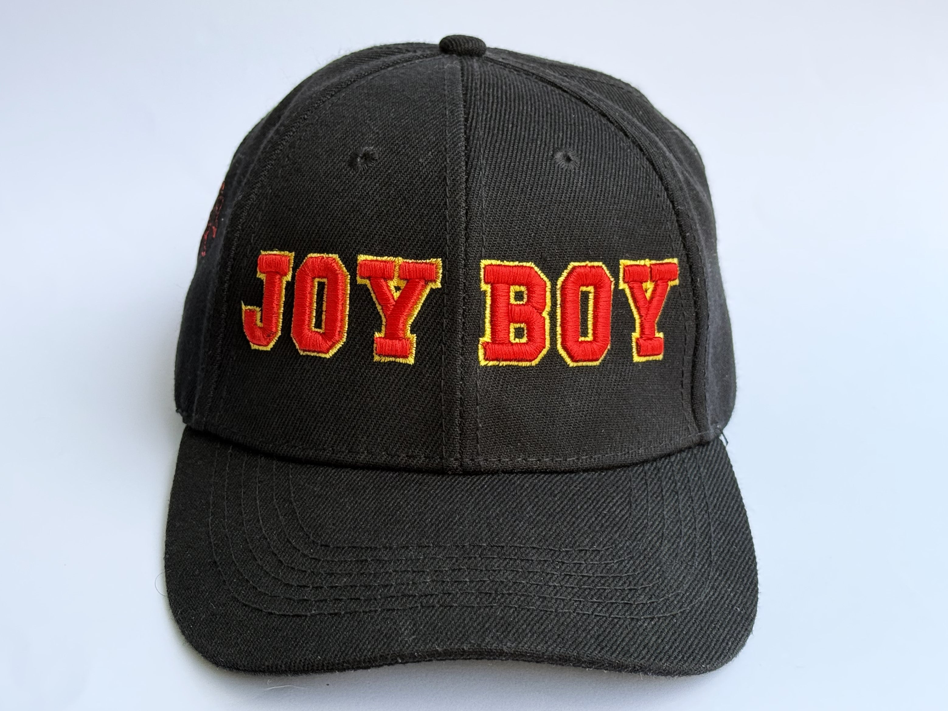 JoyBoy Has Returned Anime Baseball Cap, Black, 100% Polyester, 6 Panel Structured with Pre-Curved Peak, One Size Fits Most