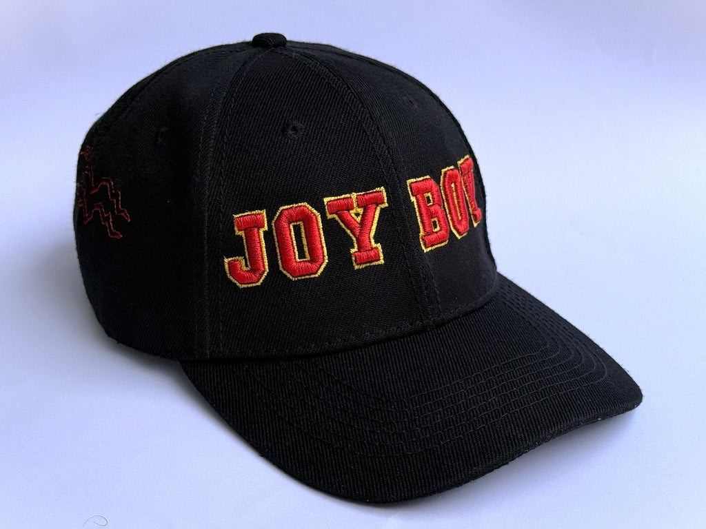 JoyBoy Has Returned Anime Baseball Cap, Black, 100% Polyester, 6 Panel Structured with Pre-Curved Peak, One Size Fits Most
