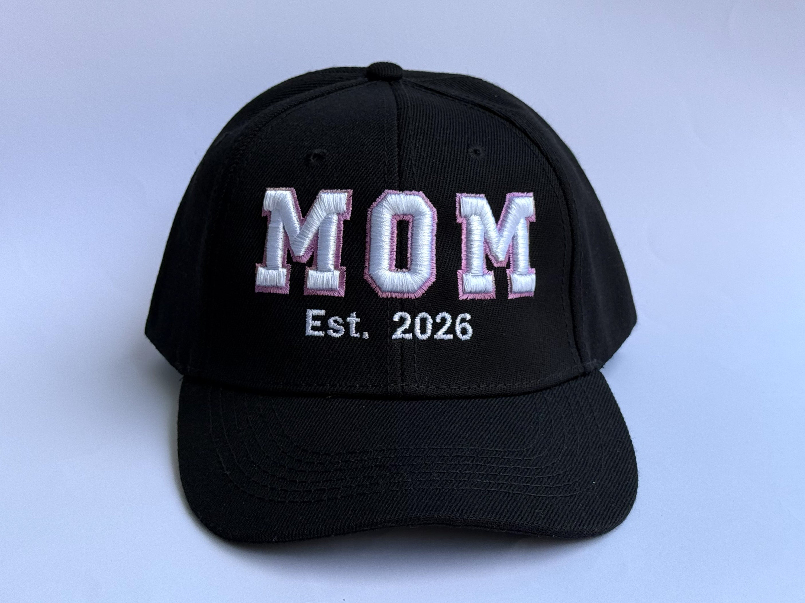 Mom Est. 2026 3D puff Baseball Cap