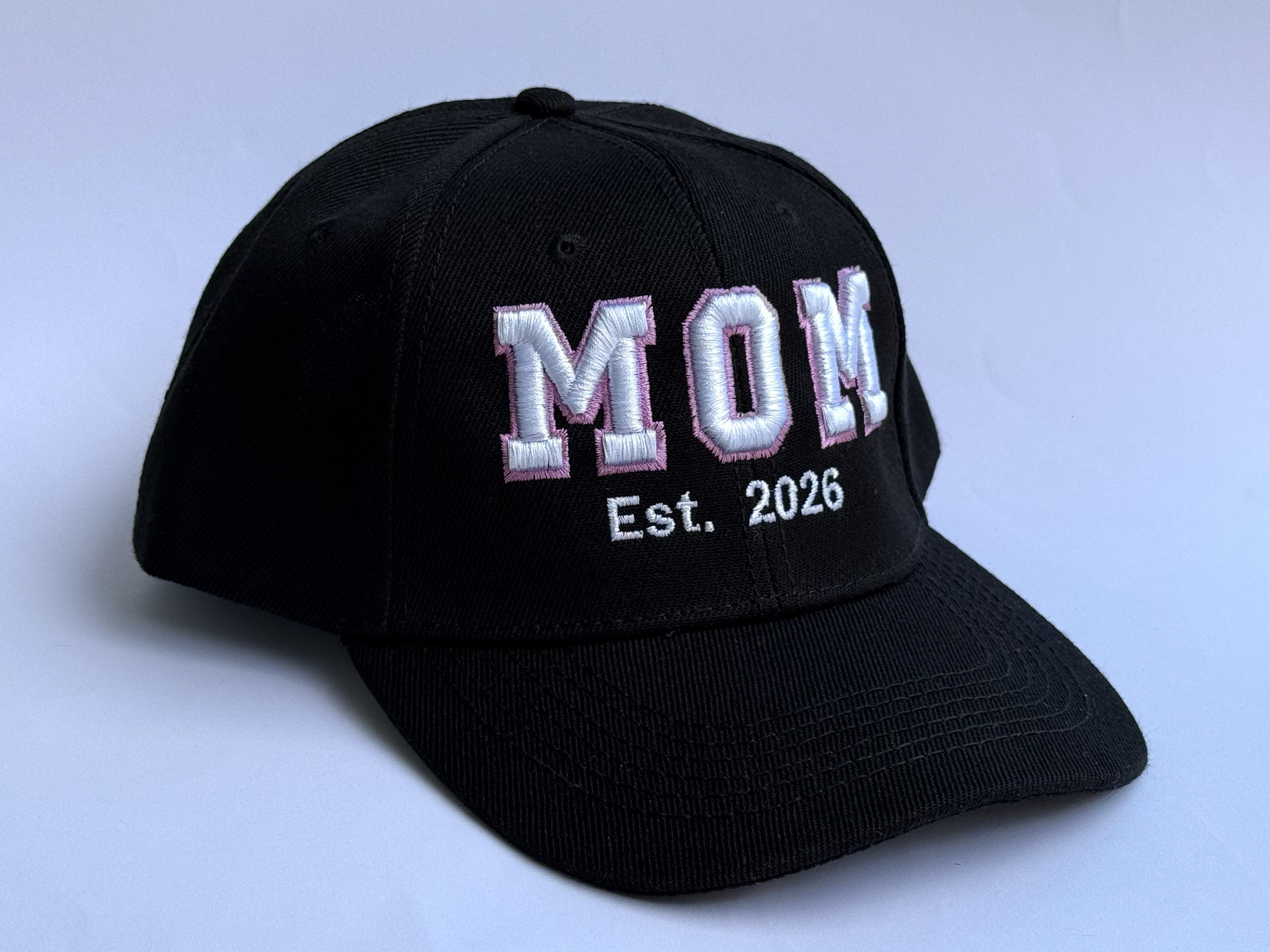 Mom Est. 2026 3D puff Baseball Cap