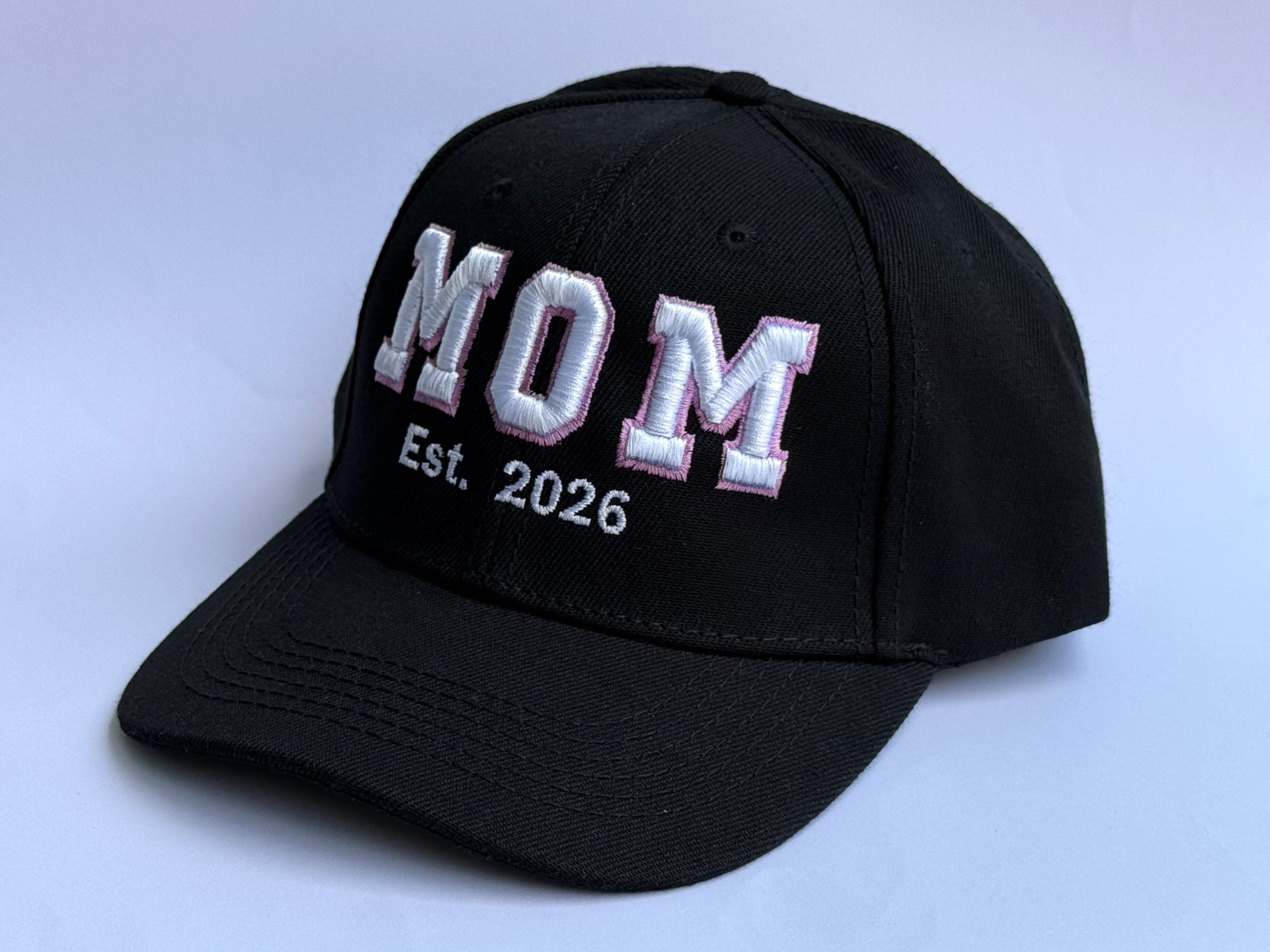 Mom Est. 2026 3D puff Baseball Cap