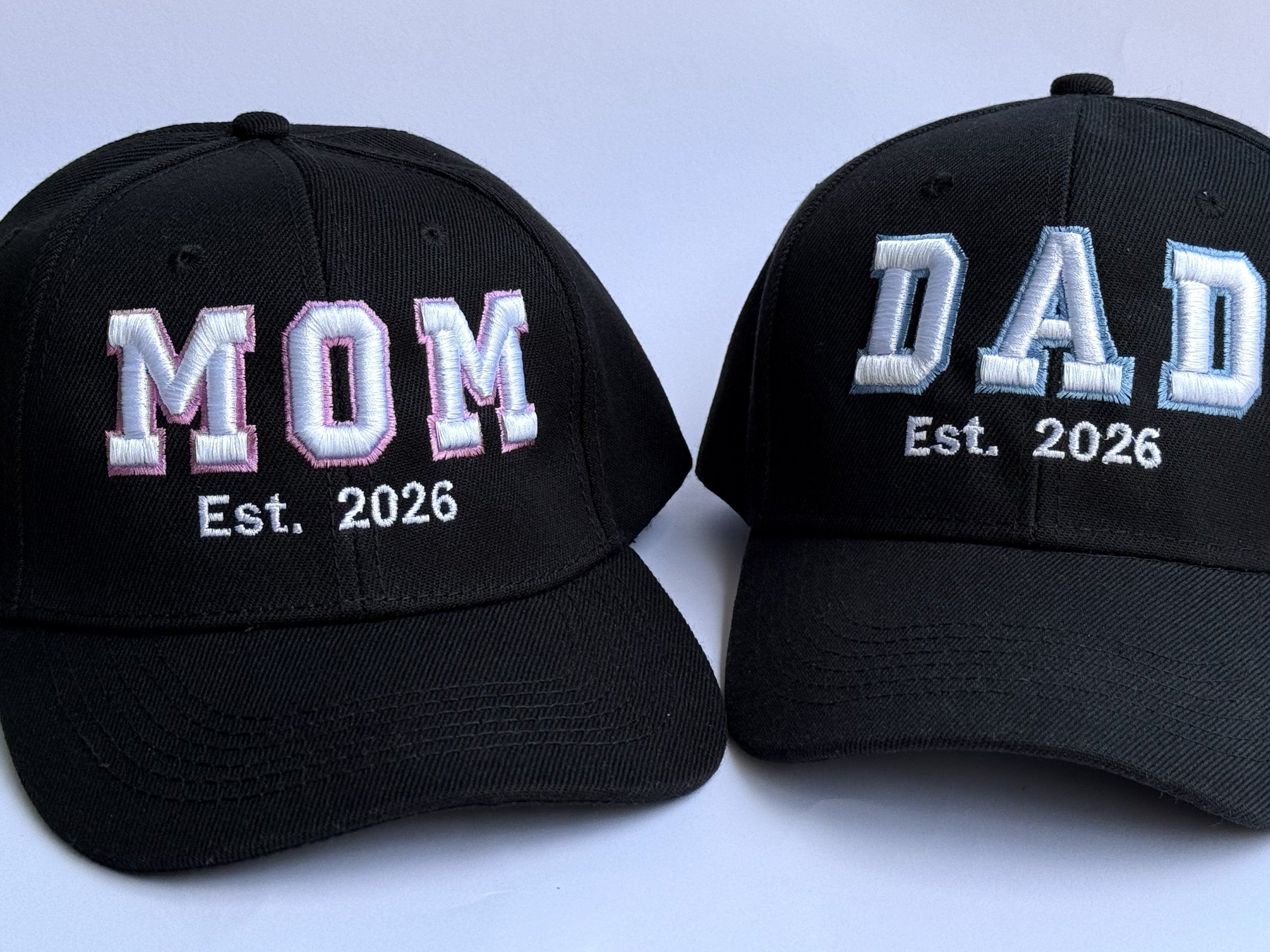 Mom and Dad 3D puff Est. 2026 Bundle